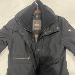 Women's Black Post Card Performance Jacket
